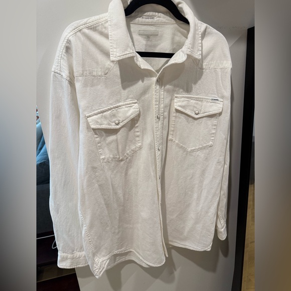 MOTHER Exes and Ohs Button Down Shirt - Picture 2 of 5